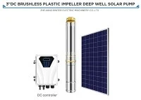 Sug'orish uchun 3DSD5.5-50-48-500 500w Solar DC Power Deepwell suv nasosi
