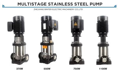 Sanoat 98M zanglamaydigan po'latdan yasalgan mexanik muhr santrifüj nasosi kuchli ishlash vertikal ko'p bosqichli santrifüj suv pompasi
